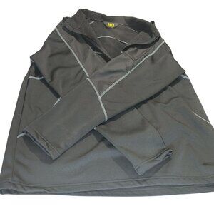 HQ Issue Tactical Performance Pullover Shirt XL Black Long Sleeve Spandex Blend